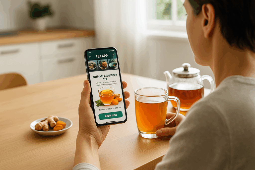 Fast Relief: Your Natural Tea App
