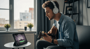 Domina la guitarra con Yousician